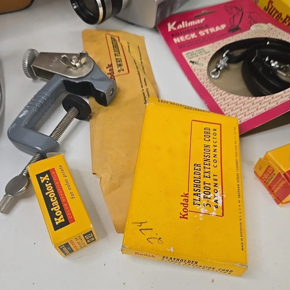 Vintage Camera‎ Equipment Lot Kodak (Untested Parts Only)